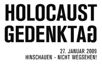 Logo Holocaust-Gedenktag 2009